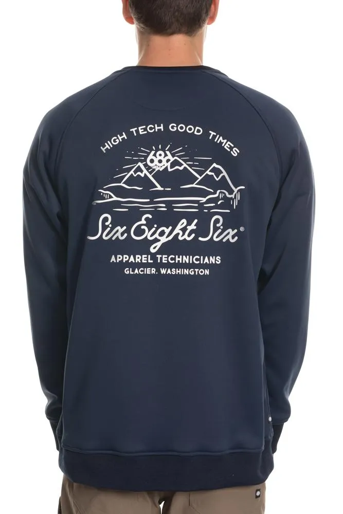 686 Men's Knockout Bonded Fleece Crew