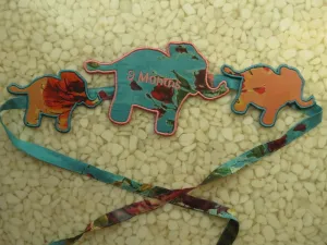 9 Months Cute Elephants Maternity Sash