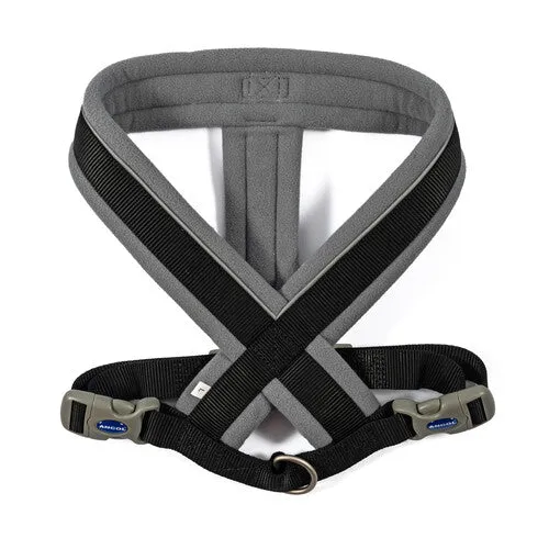 Ancol Viva Padded Harness Black L 52-71cm