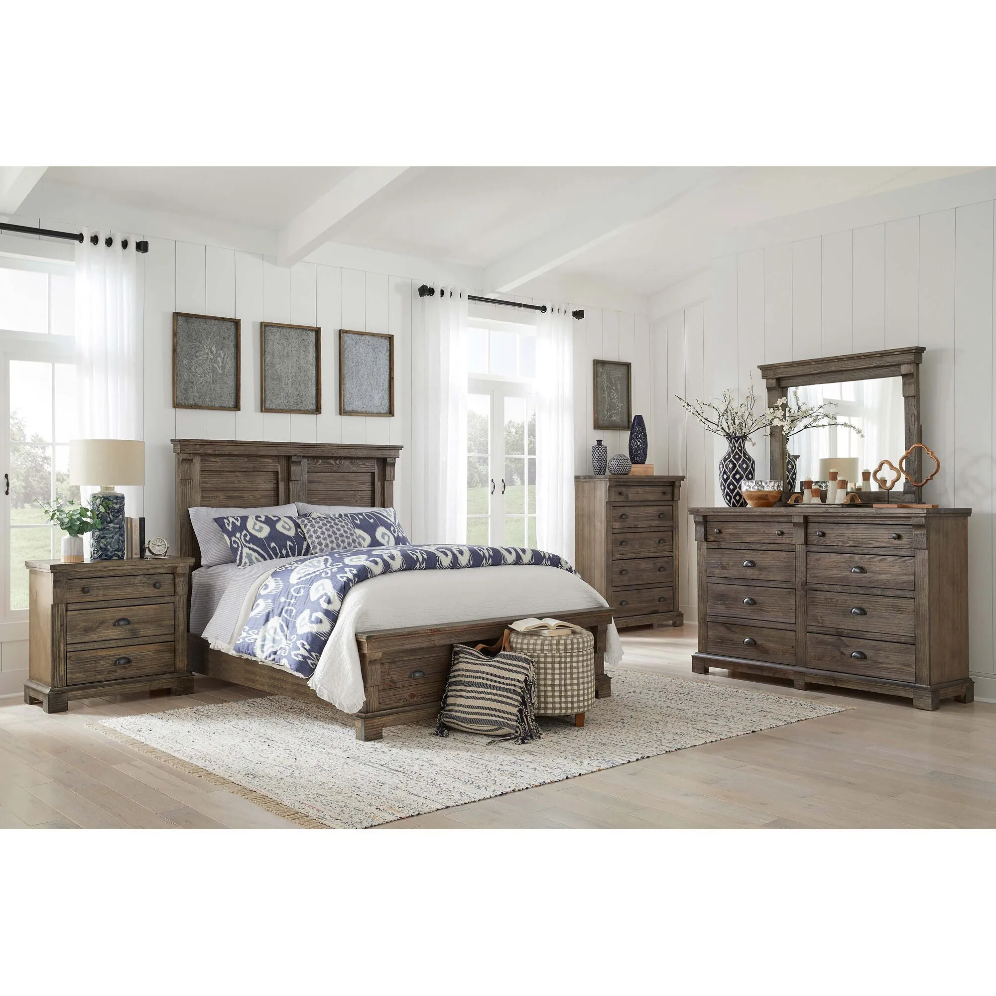 Baldwin 4 Piece Storage Room Group
