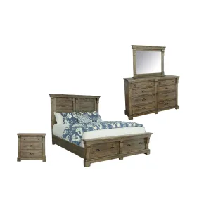 Baldwin 4 Piece Storage Room Group