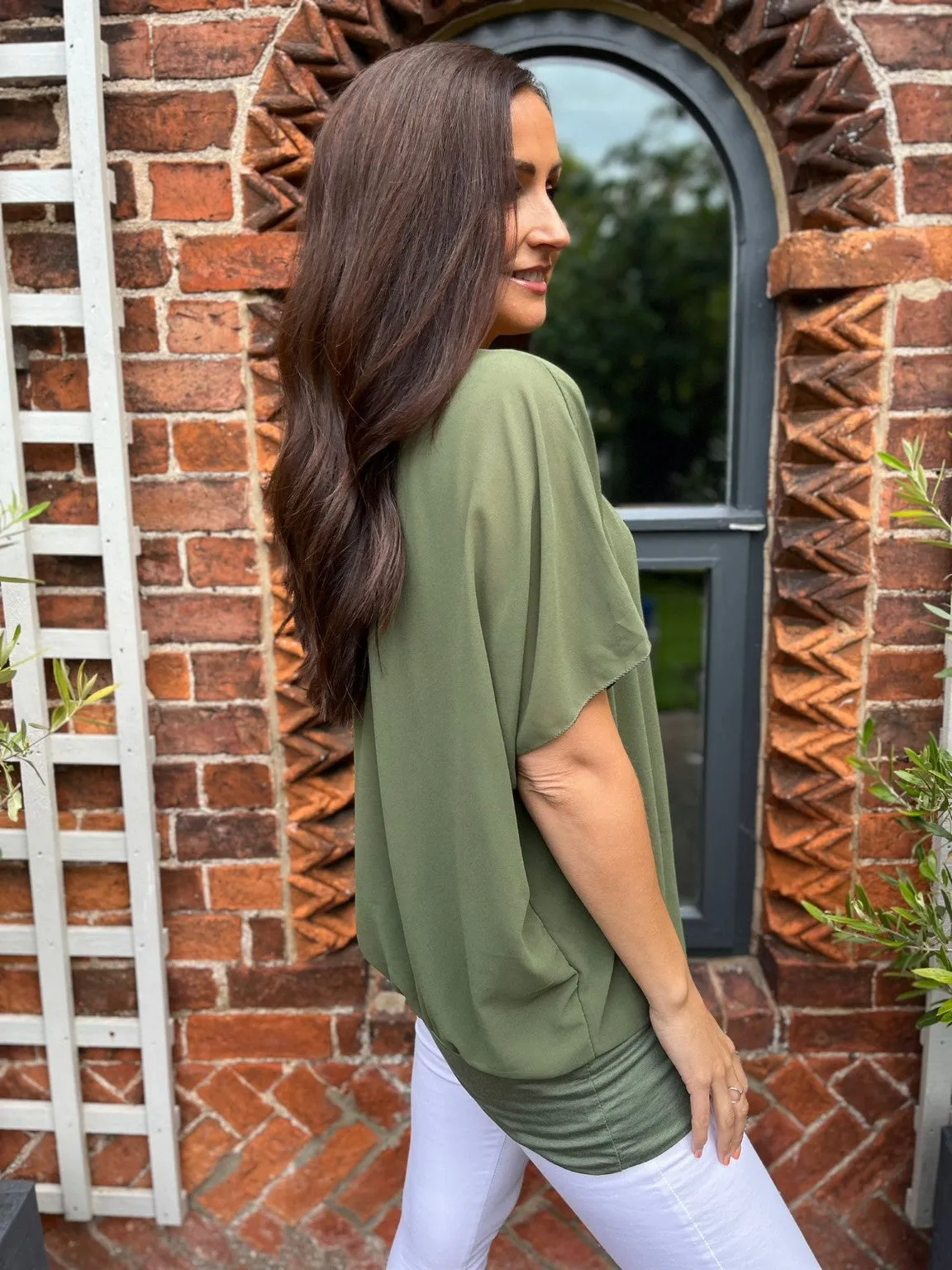 Basic Batwing Top Dominique
