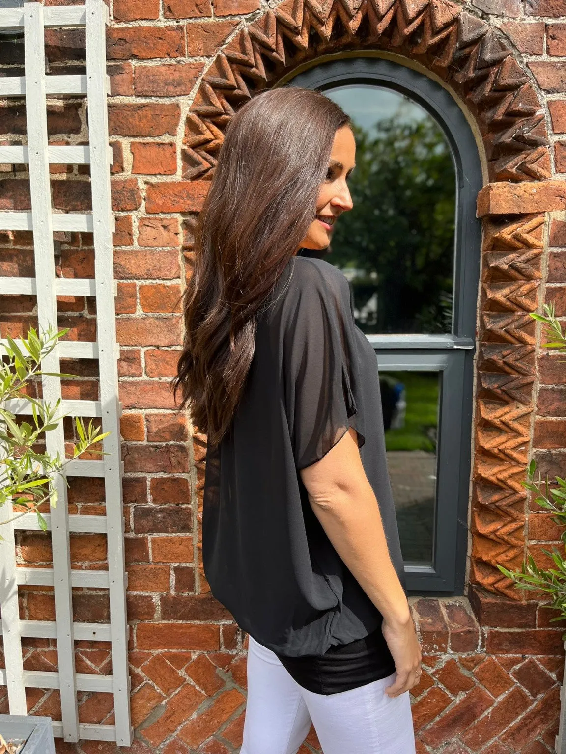 Basic Batwing Top Dominique