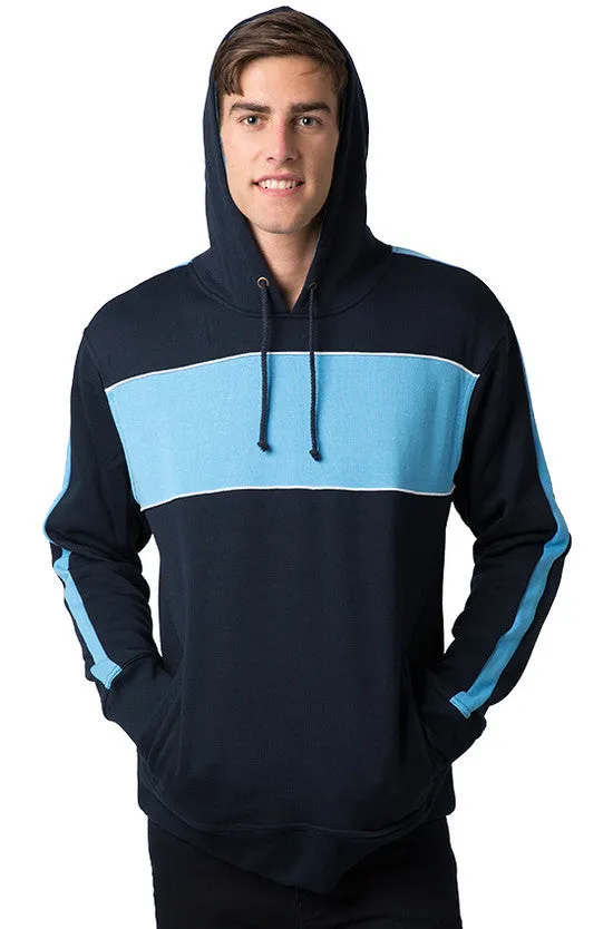 Be Seen Adults Three Toned Hoodie With Contrast (BSHD11)