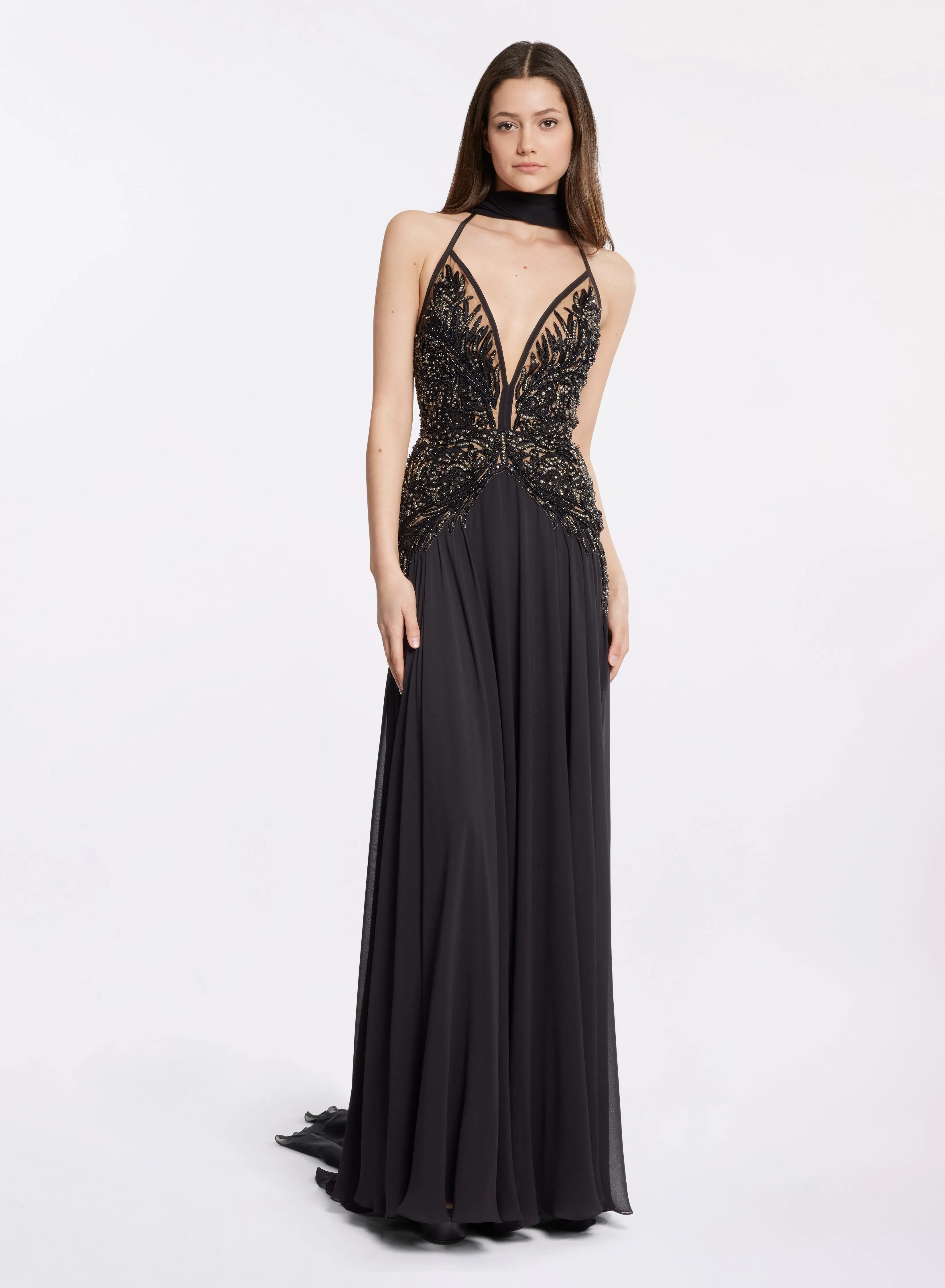 Bead Embroidered Dress