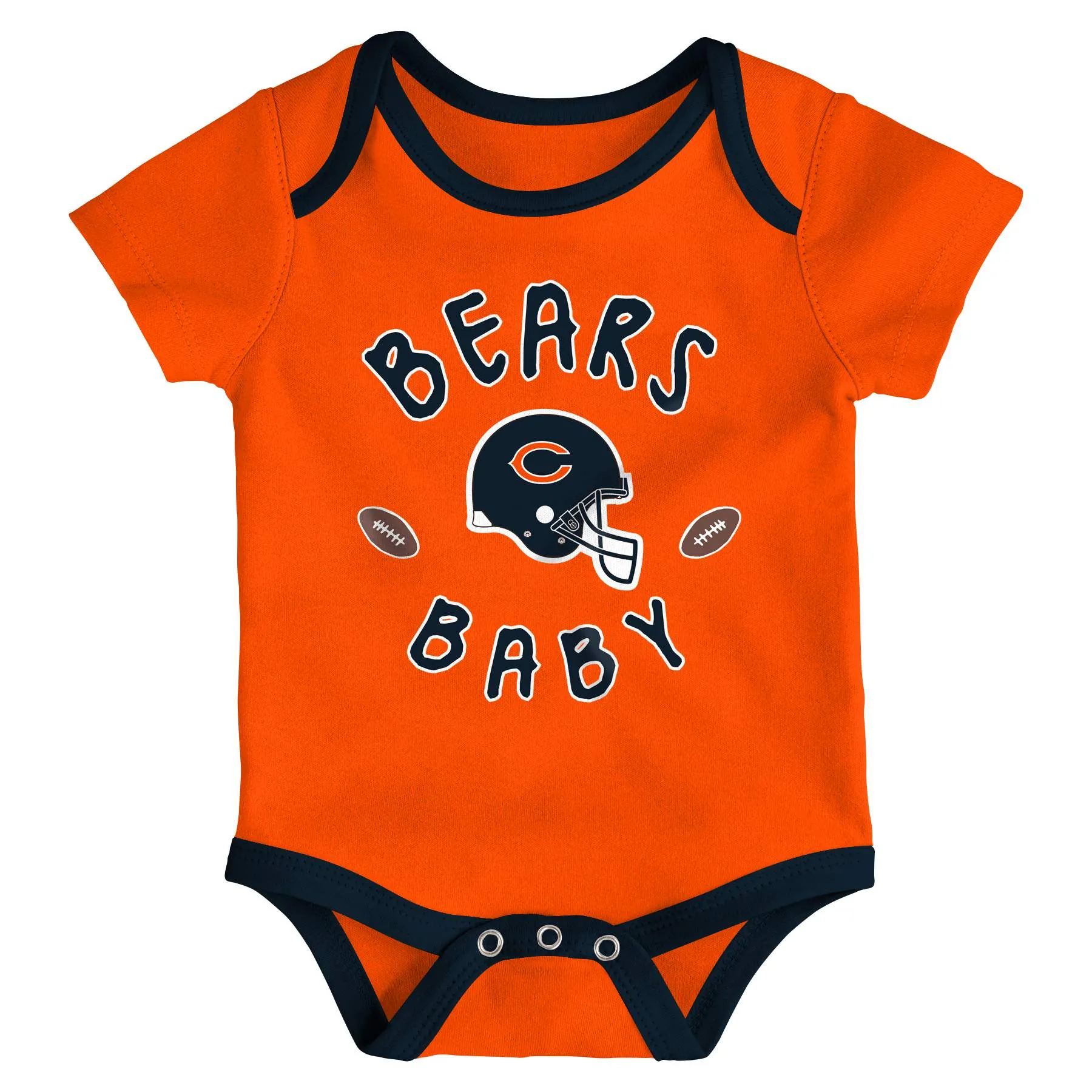 Bears Gameday 3 Piece Bodysuit Set