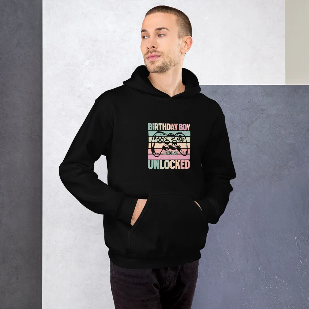 Birthday Boy Level 29 - Unlocked Unisex Hoodie
