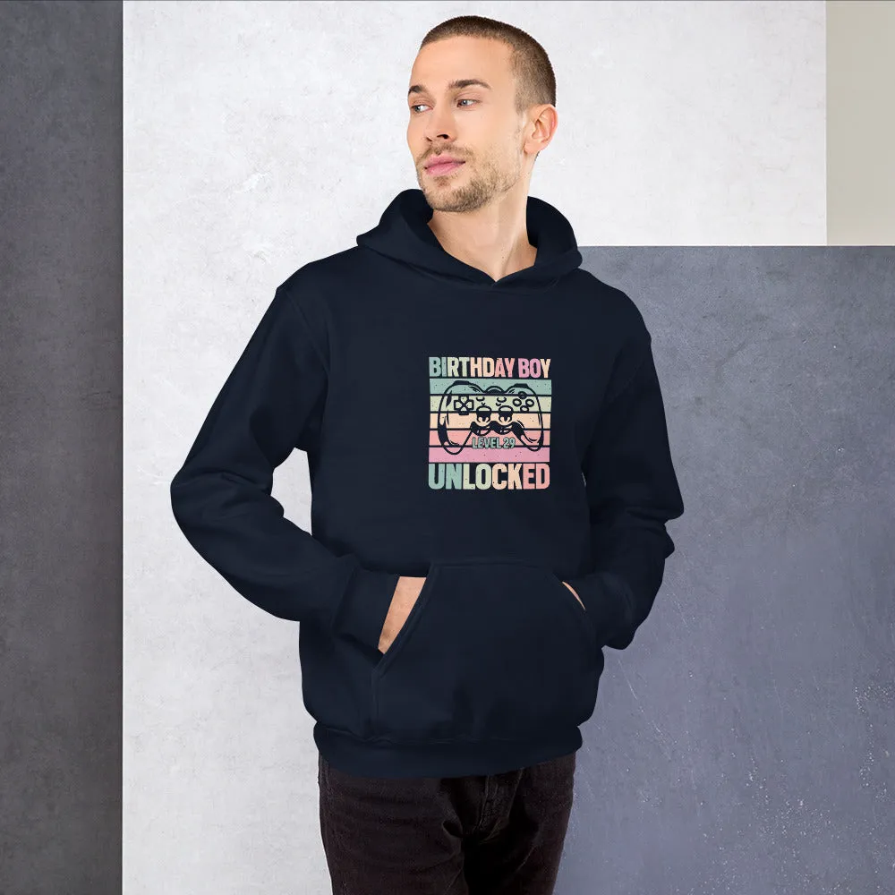Birthday Boy Level 29 - Unlocked Unisex Hoodie