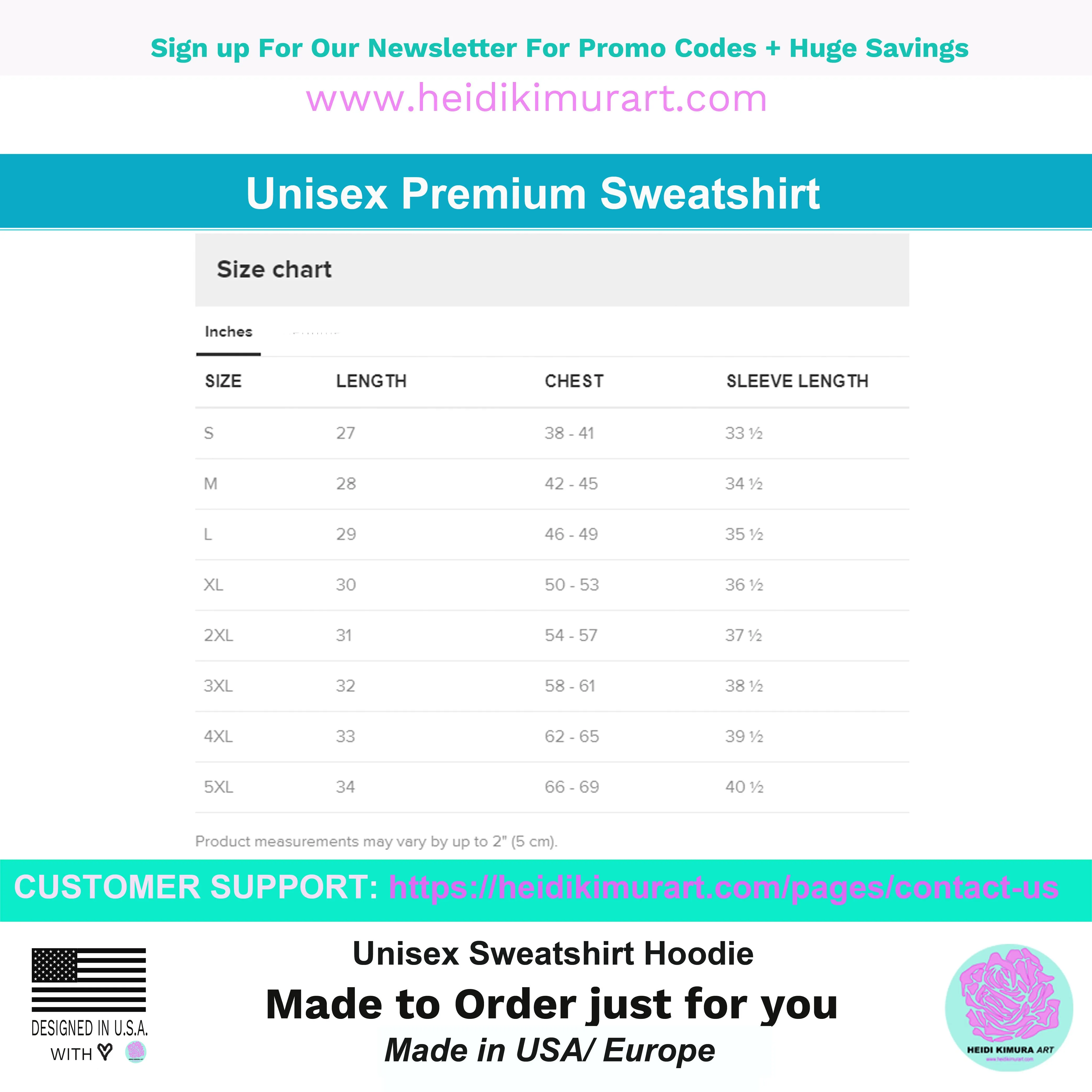 Cute Cat Print Unisex Hoodie, Cute Cat Lover's Cotton Sweatshirt-Printed in USA/EU(US Size: S-5XL)