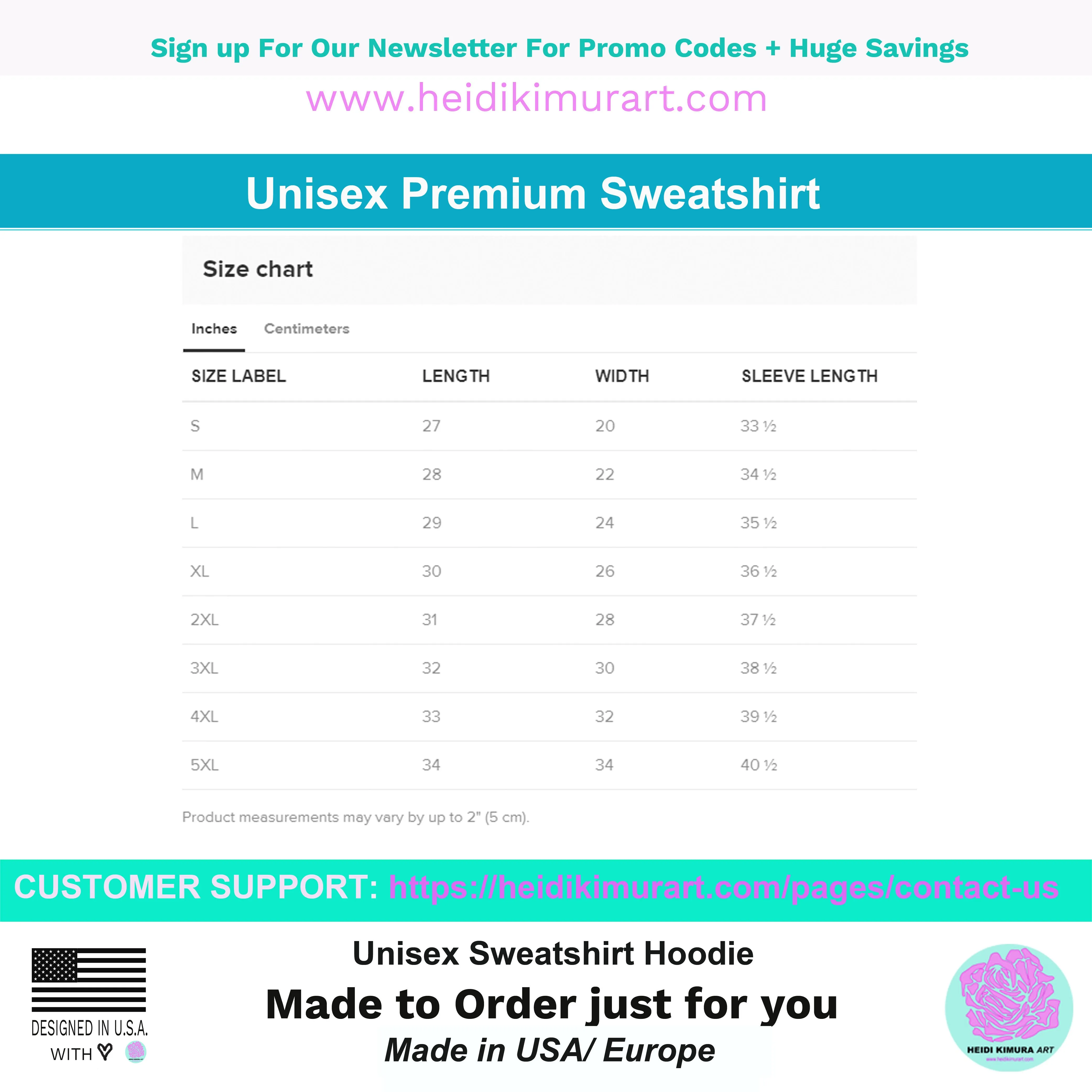 Cute Cat Print Unisex Hoodie, Cute Cat Lover's Cotton Sweatshirt-Printed in USA/EU(US Size: S-5XL)