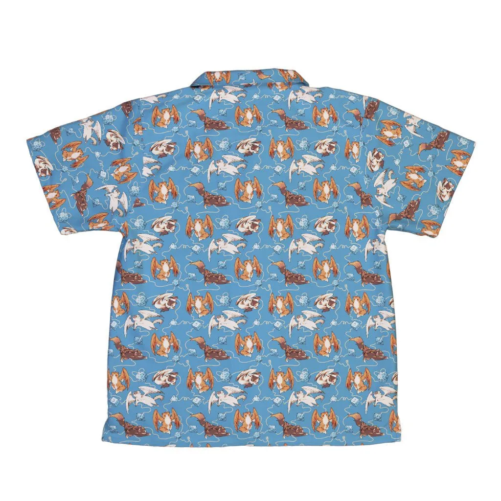 Dnd Tressym Familiars Youth Hawaiian Shirt