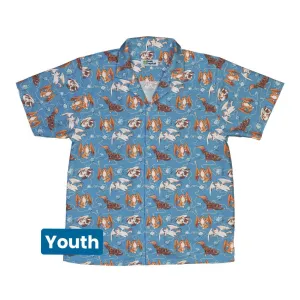 Dnd Tressym Familiars Youth Hawaiian Shirt