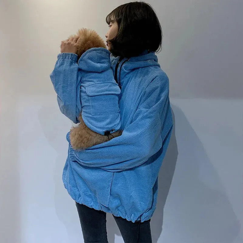 Dog Owner Matching Clothes Warm Dog Coat Jacket Winter Pet Clothes For Medium Large Dogs Costume Ropa Perro Pet Matching Clothes Pug