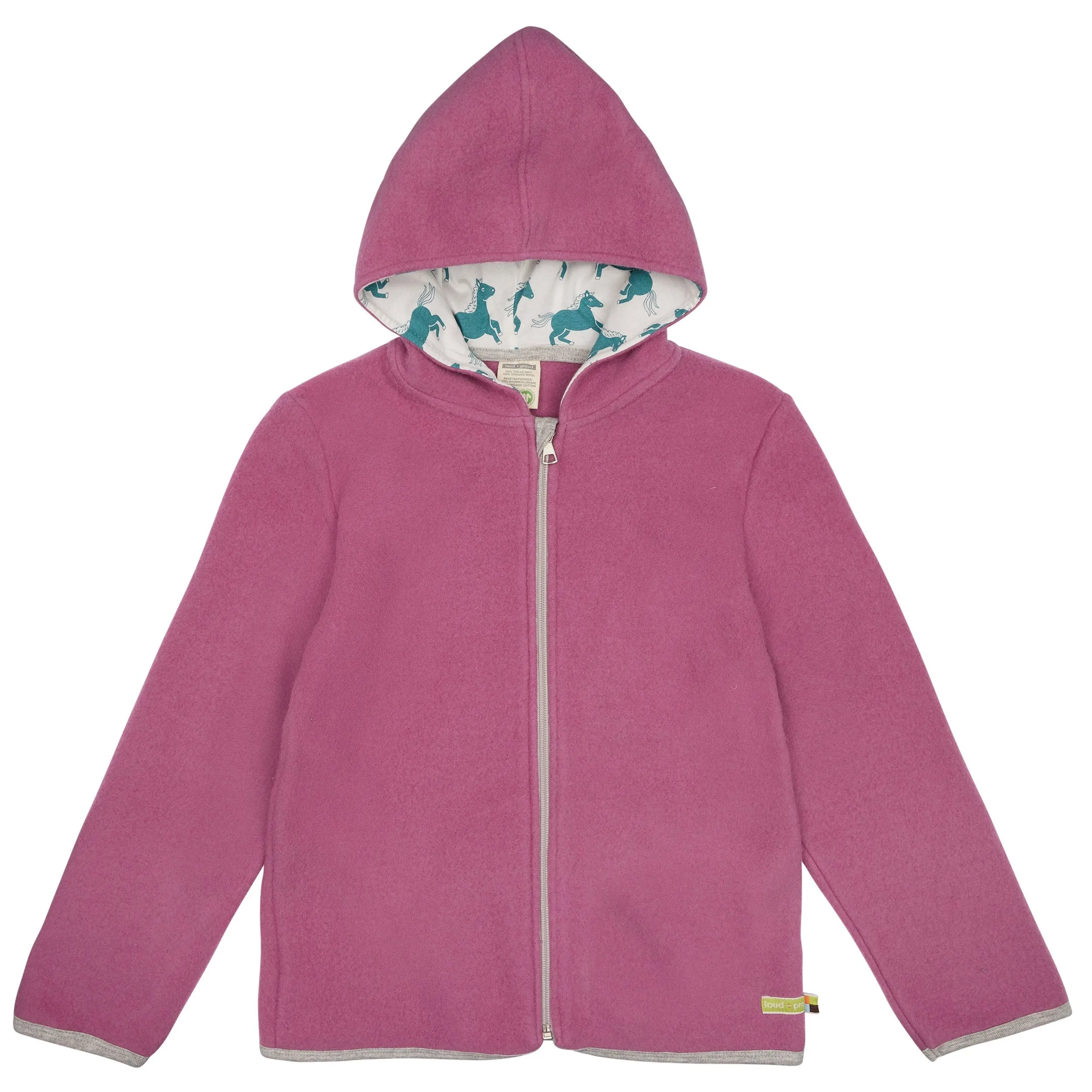 Grape Wool Hoodie