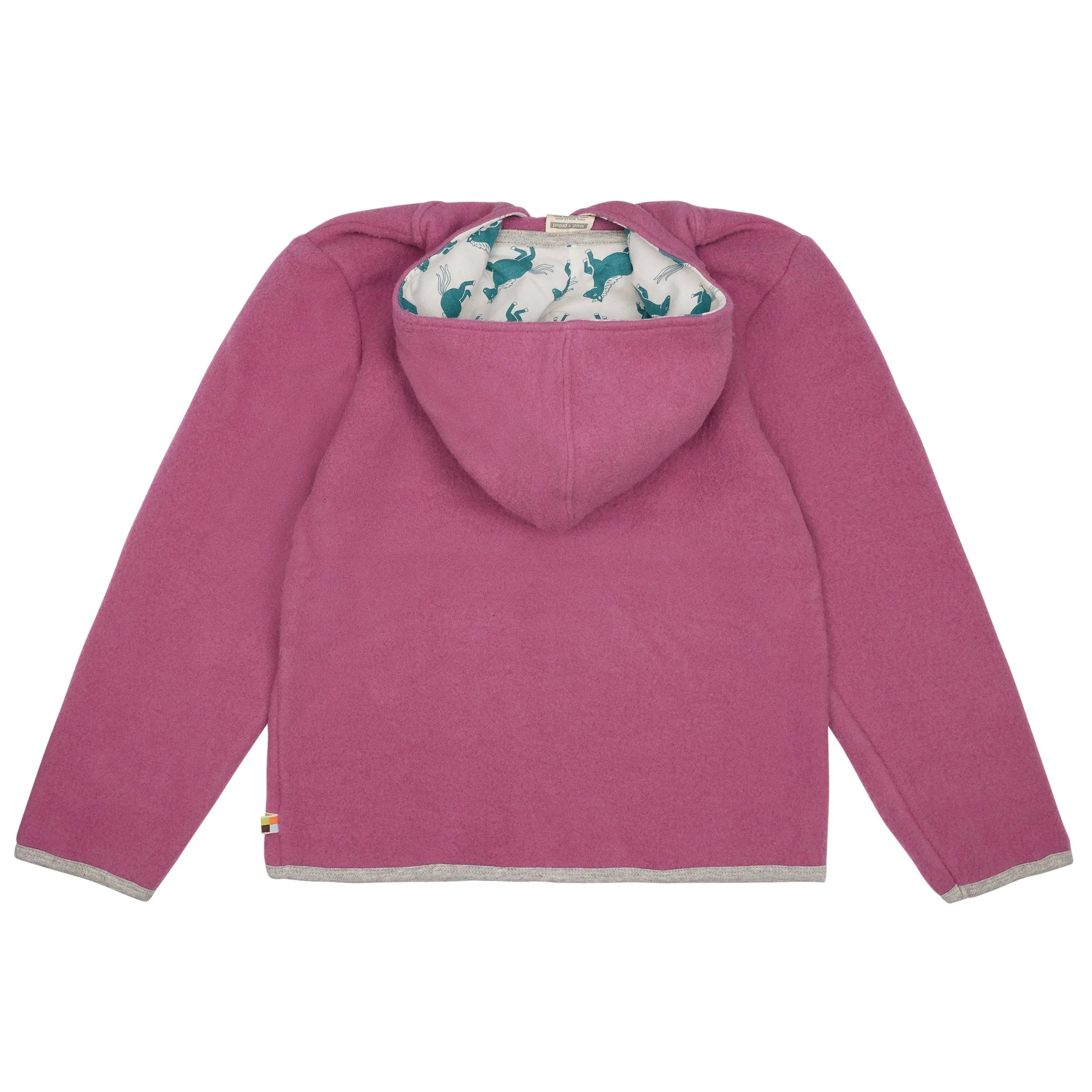 Grape Wool Hoodie