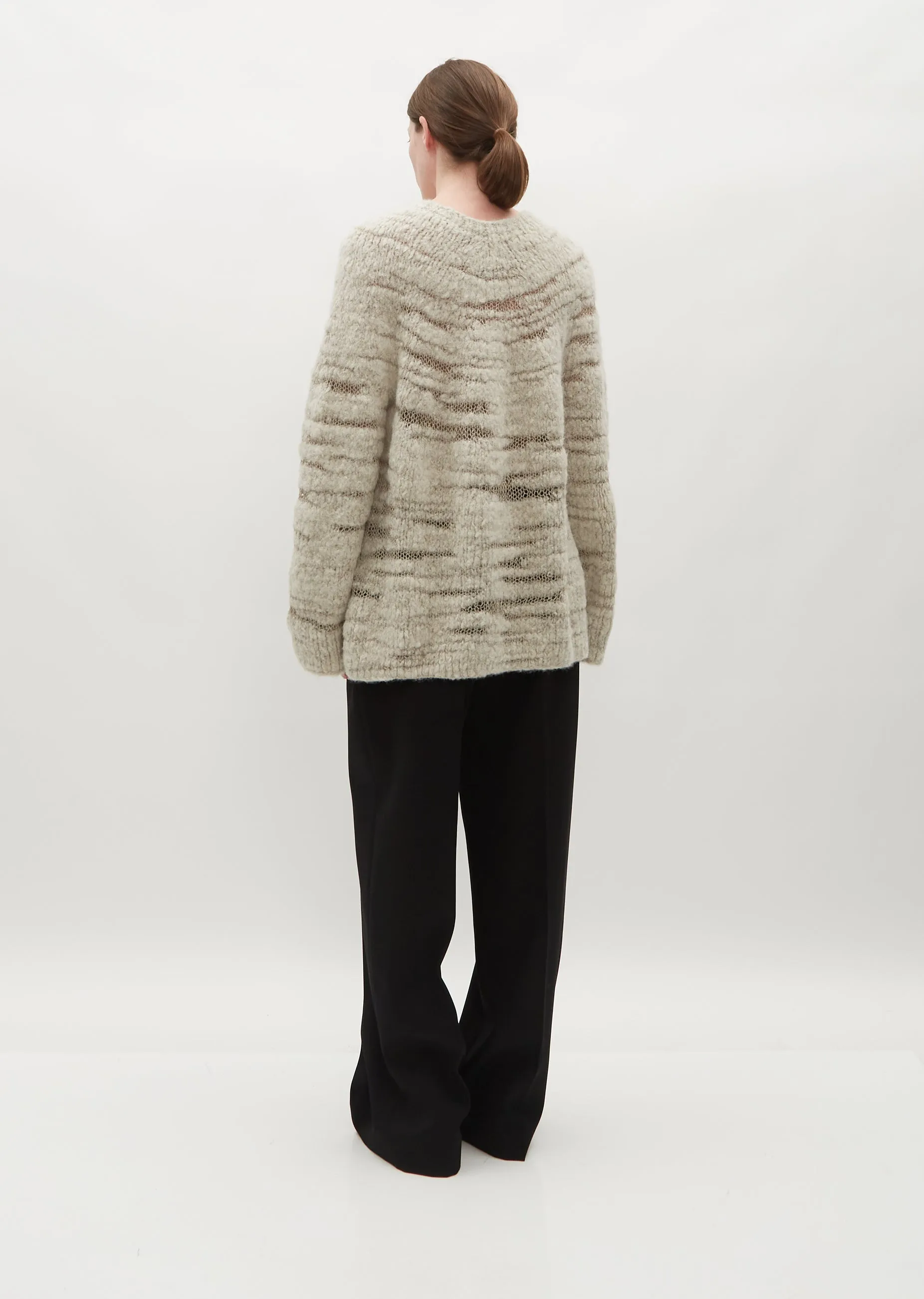 Handknit Threadbare Pullover