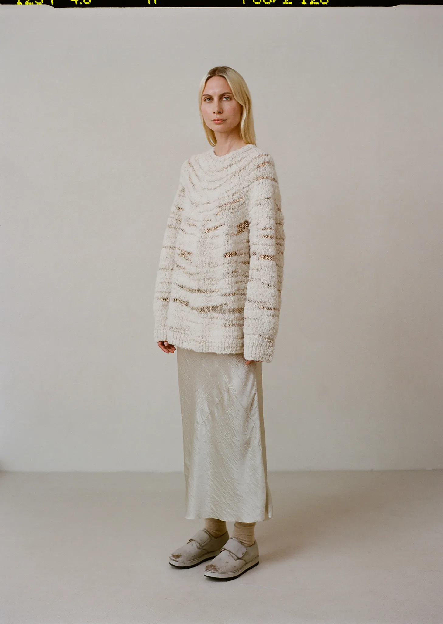 Handknit Threadbare Pullover