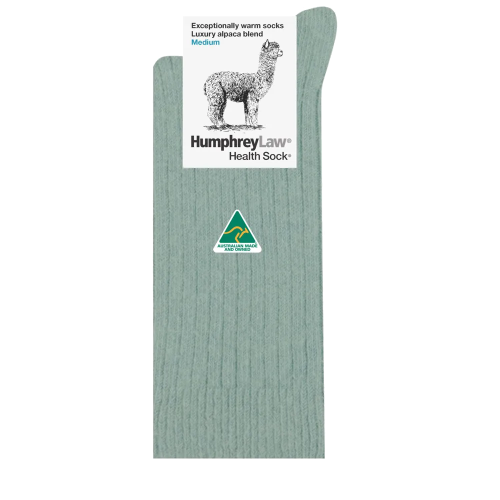 Humphrey Law Alpaca Health Socks - Lichen