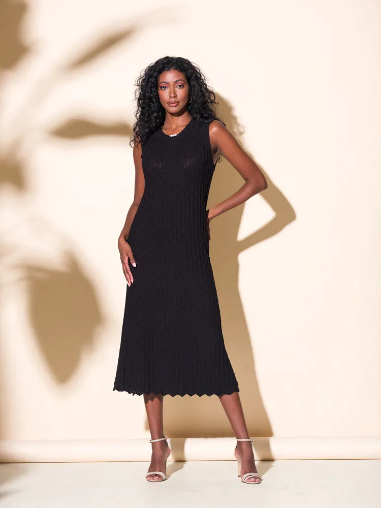 Knit Midi Dress