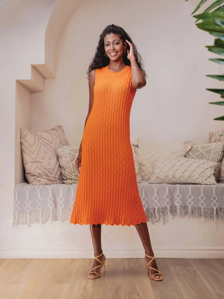 Knit Midi Dress