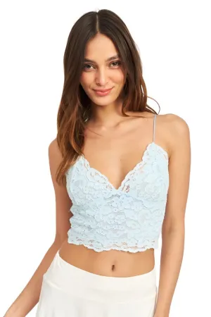 Lace Cami Bralette Top