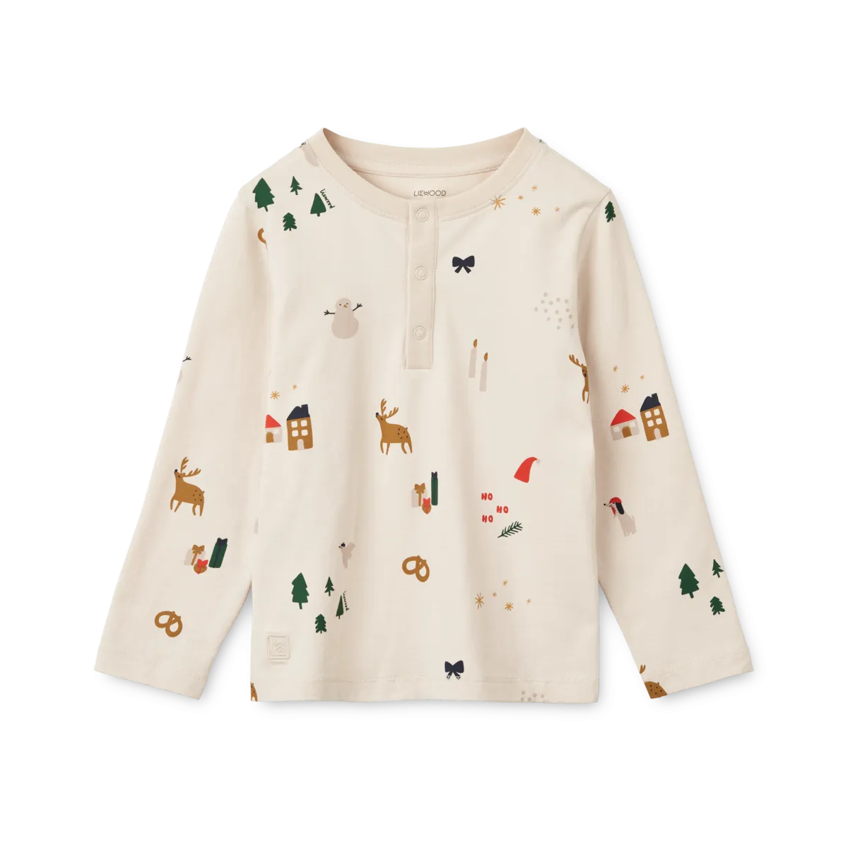 Liewood Wilhelm Printed Pyjama Set | Holiday / Sandy