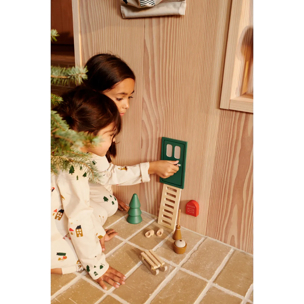 Liewood Wilhelm Printed Pyjama Set | Holiday / Sandy