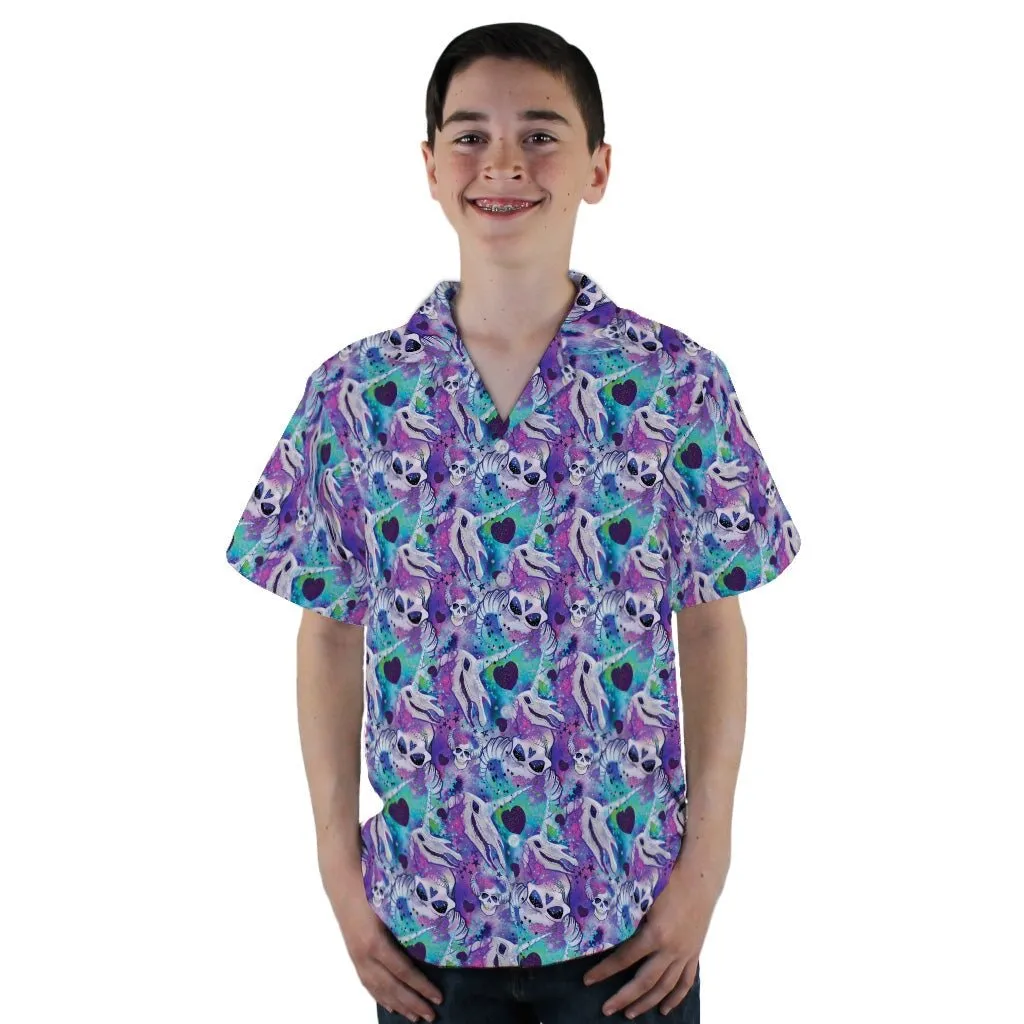 Magical Skulls Youth Hawaiian Shirt