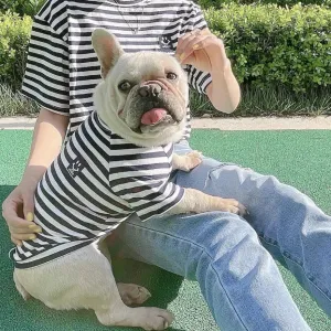 Matching Family Clothes For Pet And Owner Korean Style T-Shirt