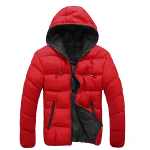 Men Jacket Dual Color Long Sleeve Men Jacket Cotton Casual Winter Men Coats Comfortable Male Outwear Universal Boy Clothings