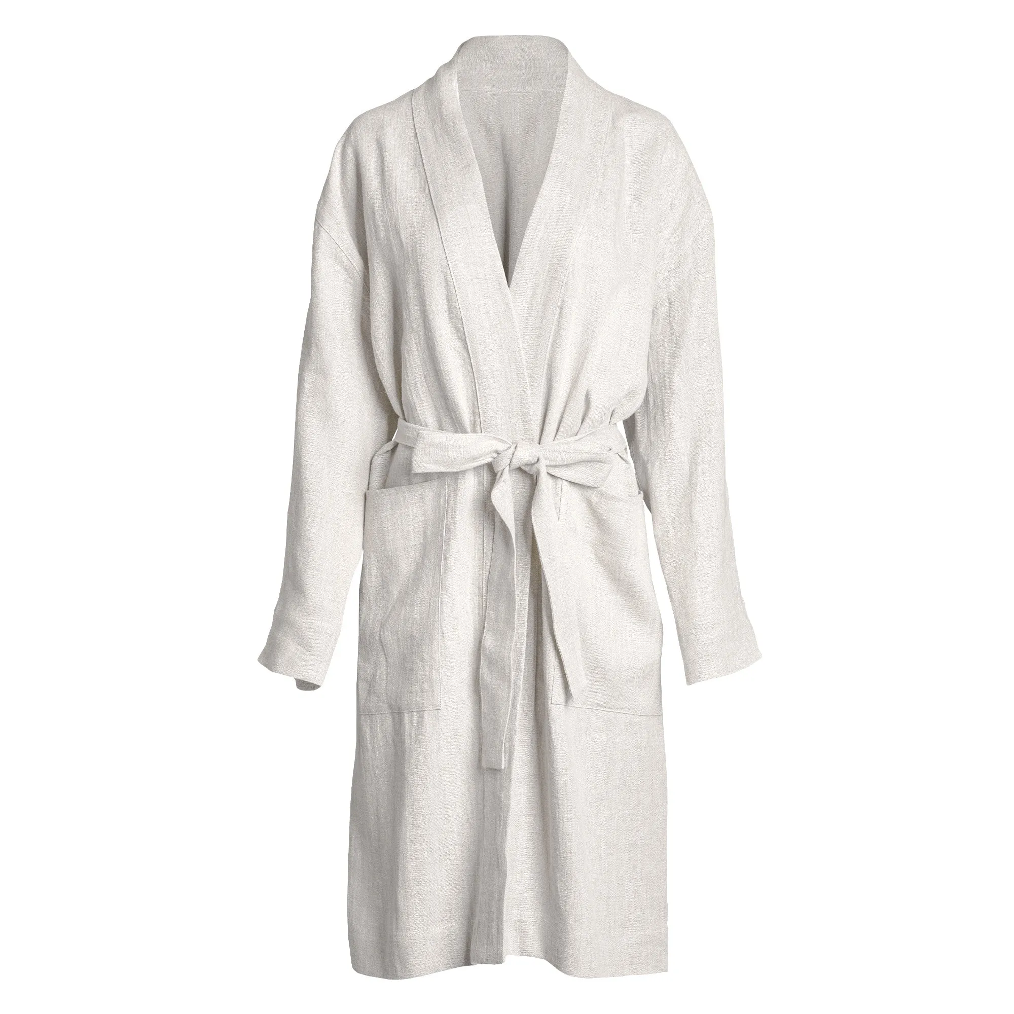 MENIQUE 100% Linen Bath Robe