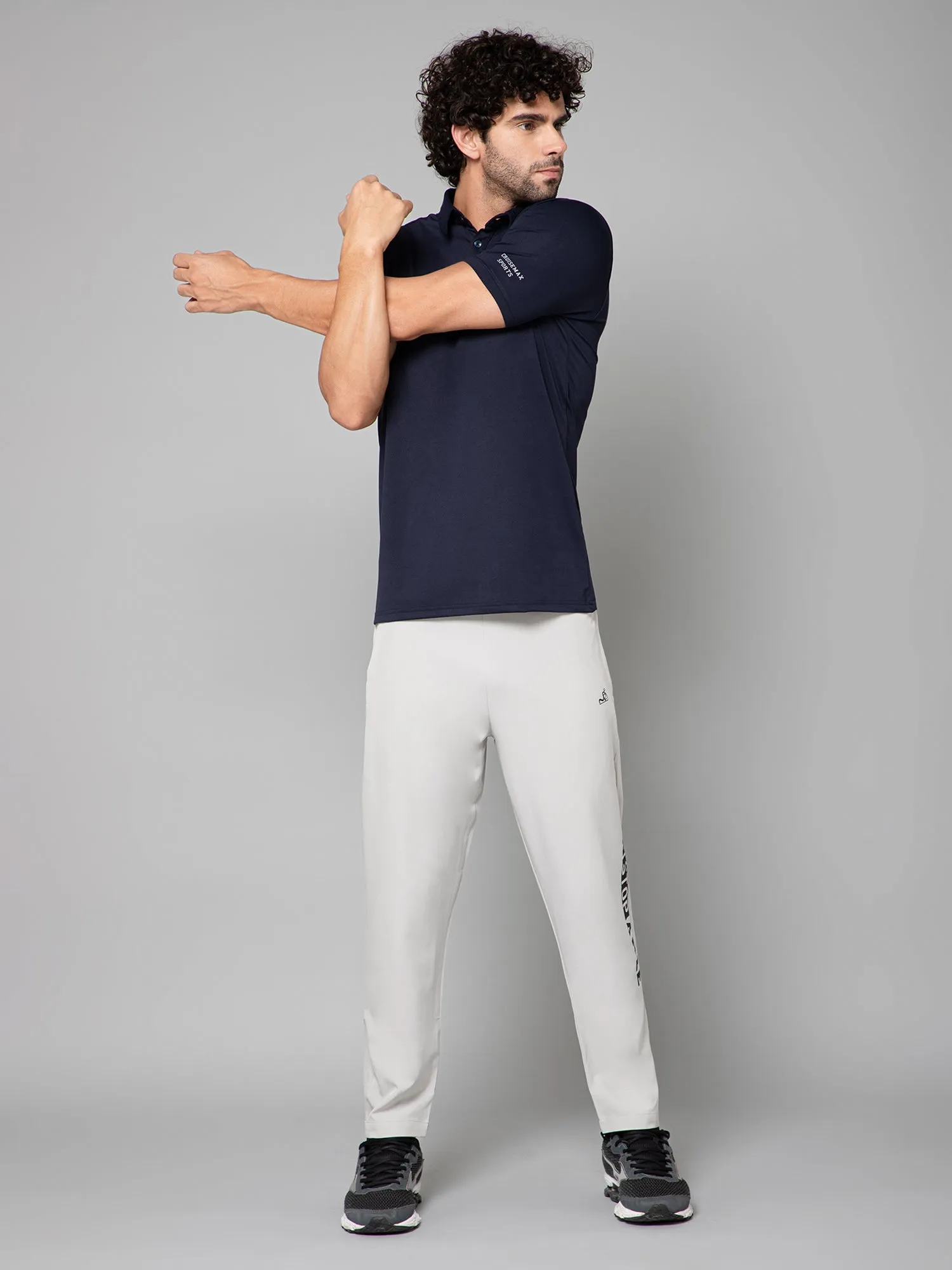 MINIMAL BUZZ SOFT TOUCH POLO T-SHIRT-NAVY