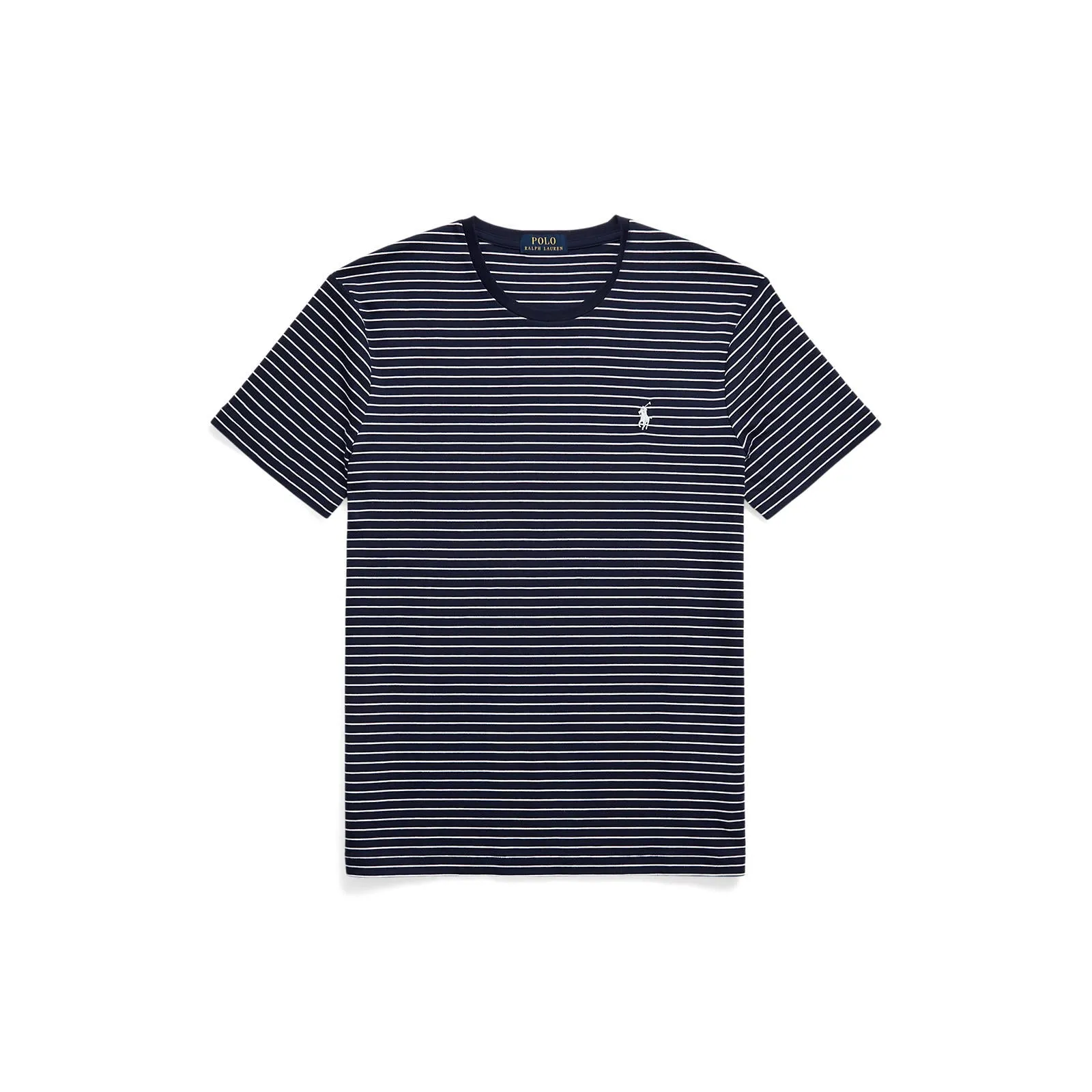 Polo Ralph Lauren - Custom Slim Fit Soft Cotton T-Shirt - French Navy/White