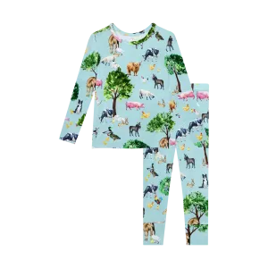 Posh Peanut Basic Long Sleeve Pajamas - Brayden