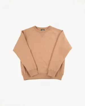 Pullover Crewneck 825gsm Double Heavyweight French Terry Foxfibre® - Coyote 80