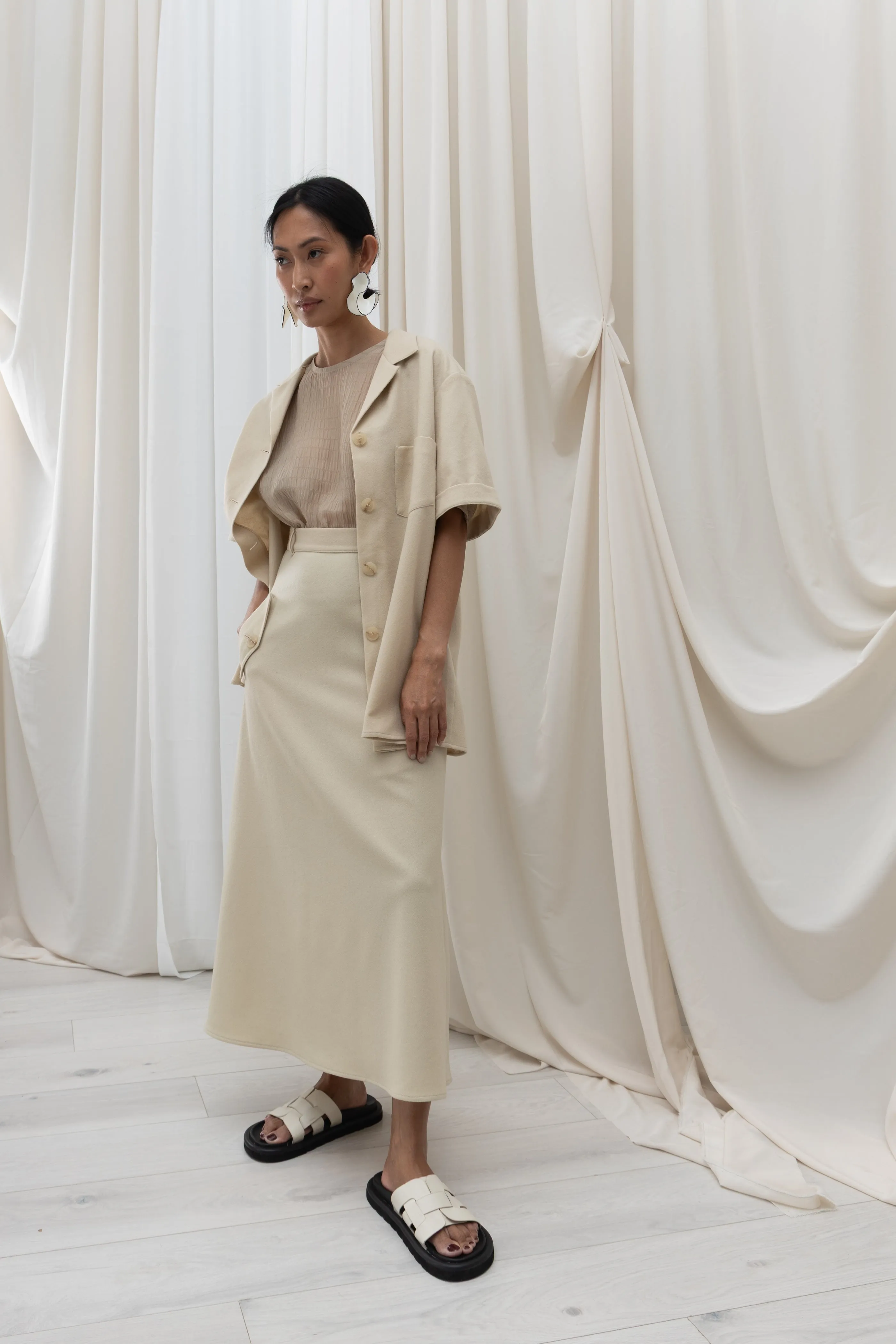RENEE Wool Jacket - Beige