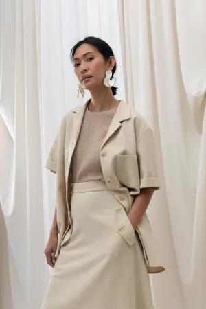 RENEE Wool Jacket - Beige