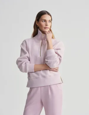 Roselle Half-Zip Fleece - Burnished Lilac