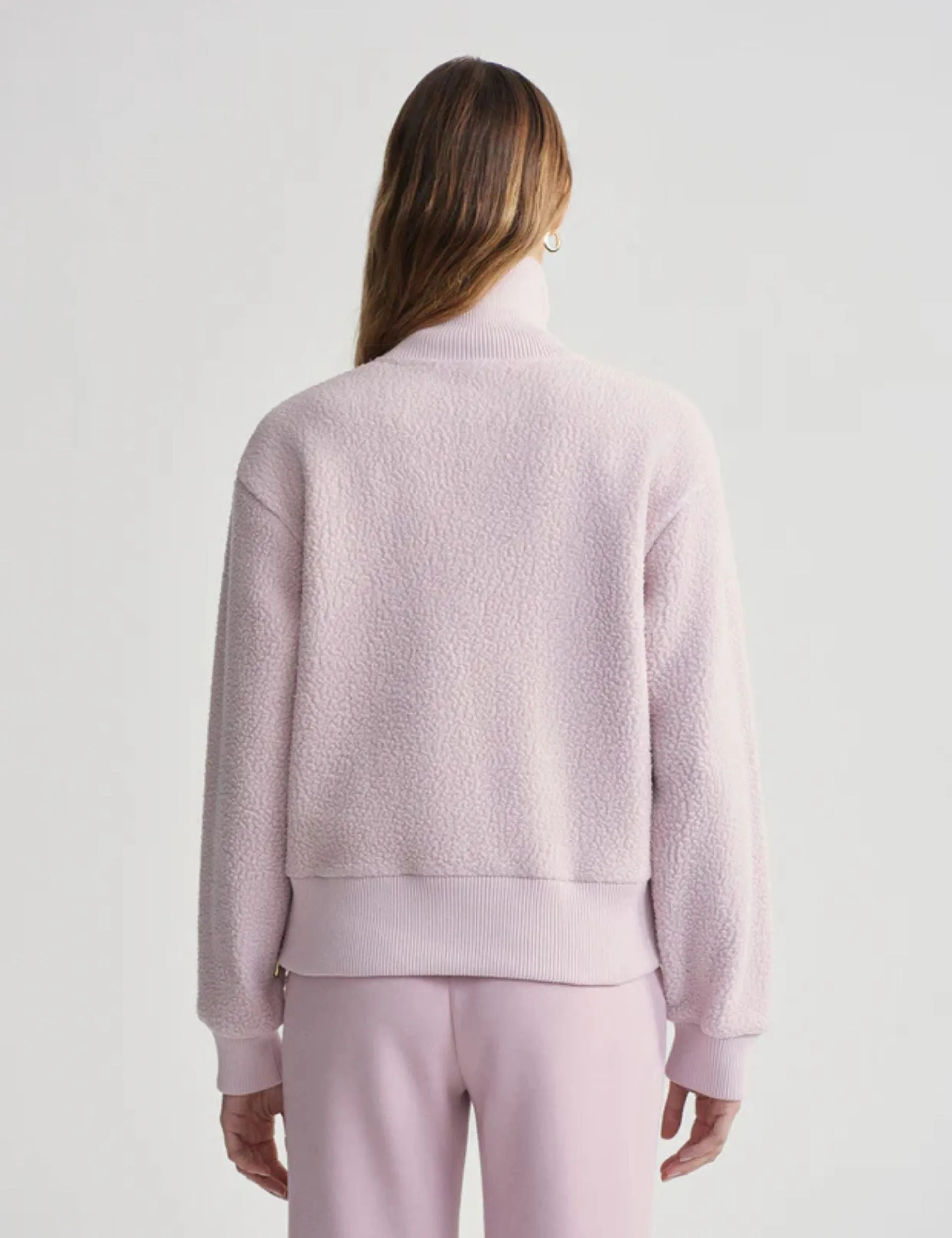 Roselle Half-Zip Fleece - Burnished Lilac