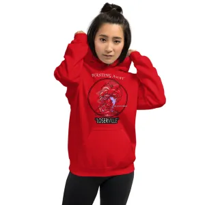 SEXE KUSH LOSER HEAD bw Unisex Hoodie
