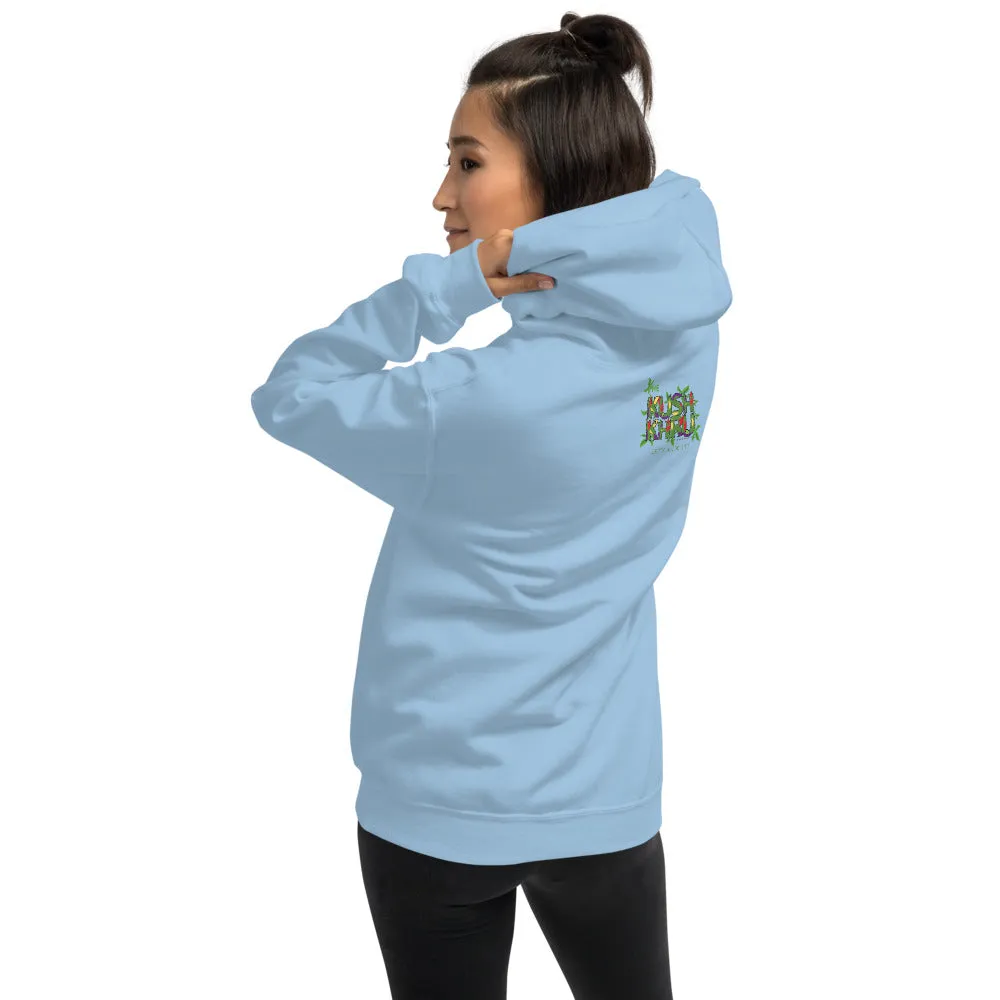 SEXE KUSH LOSER HEAD bw Unisex Hoodie