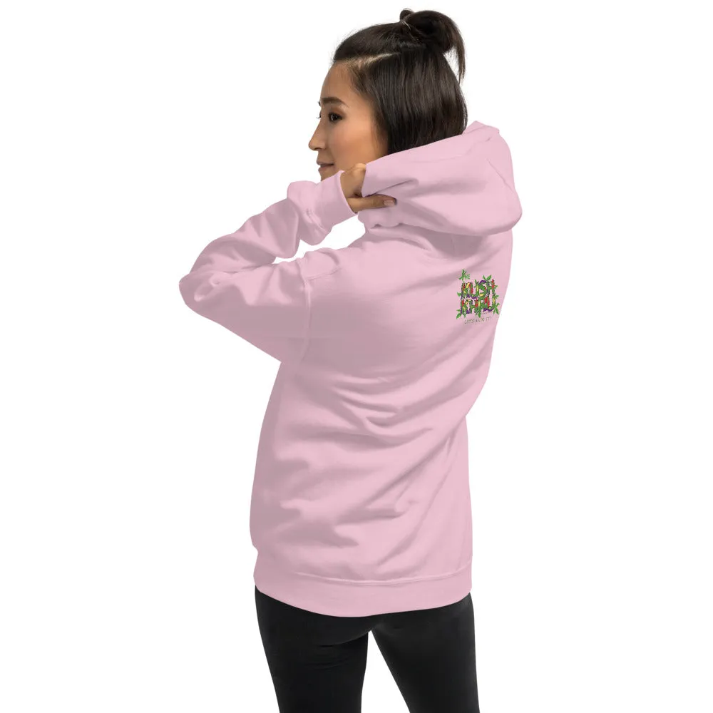 SEXE KUSH LOSER HEAD bw Unisex Hoodie