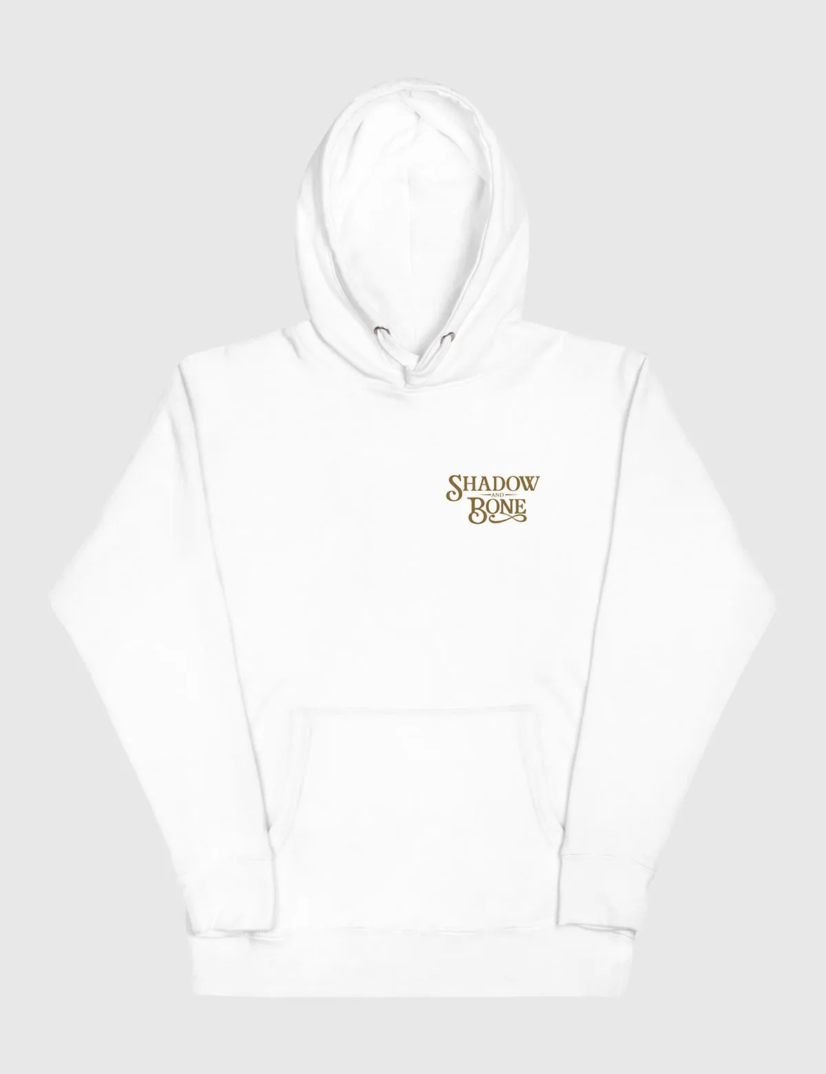 Shadow and Bone The Crows Unisex Hoodie [White]