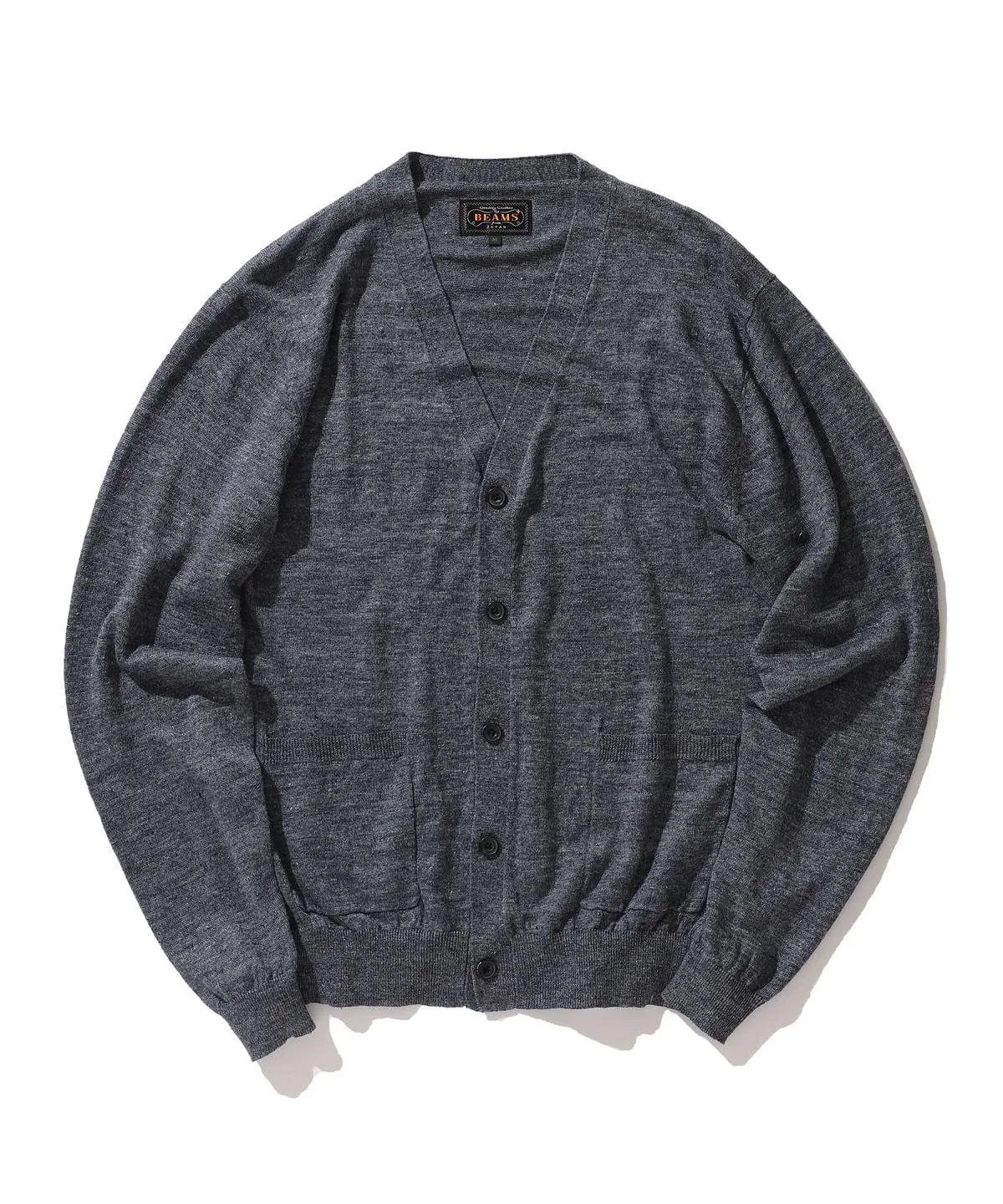 Solid Color Linen Cardigan