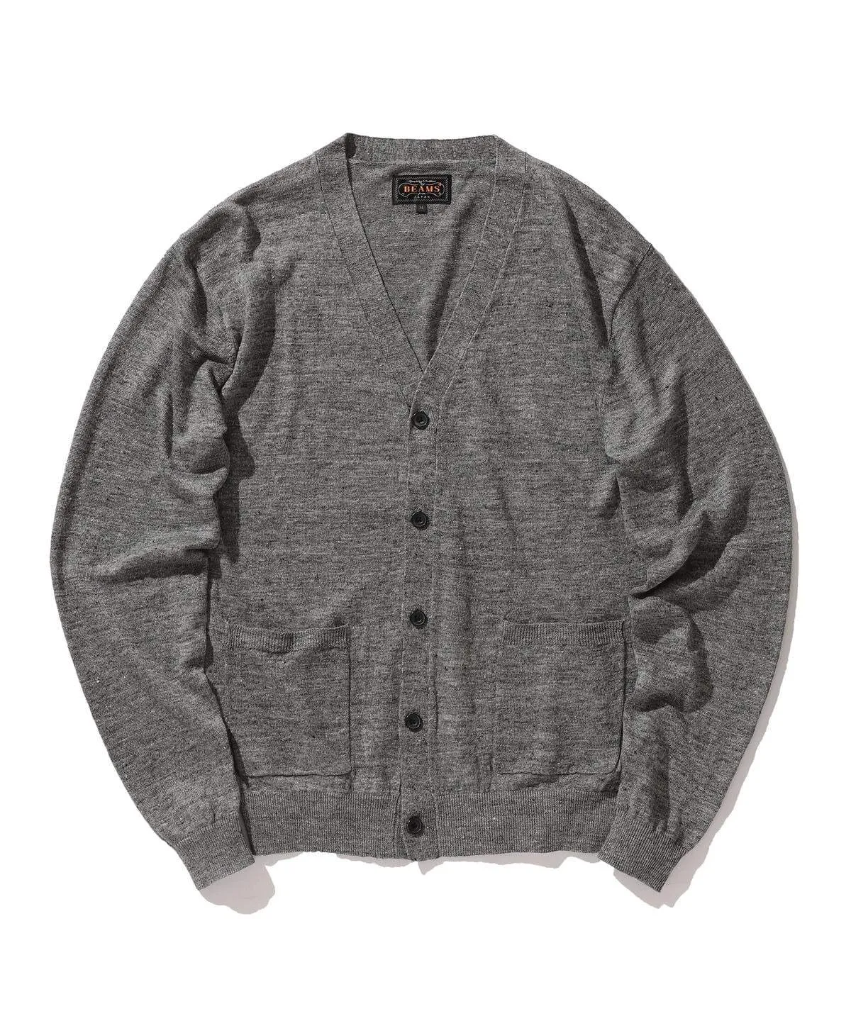 Solid Color Linen Cardigan
