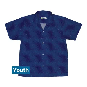 Space RPG Dice Blue Dnd Youth Hawaiian Shirt