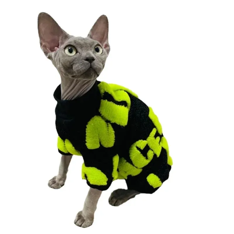 Sphinx Hairless Cat Winter Fur Sweater | Warm Universal German Pet Clothing