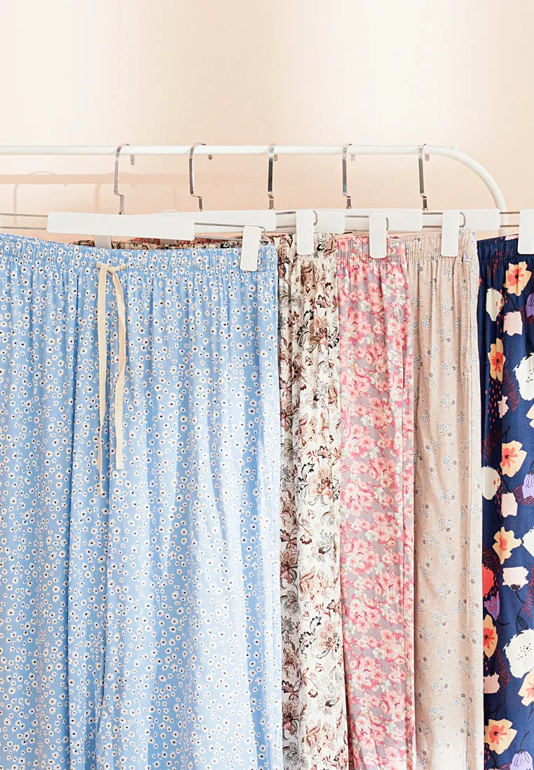 Thamara Cotton Rayon 3/4 Lounge Pants