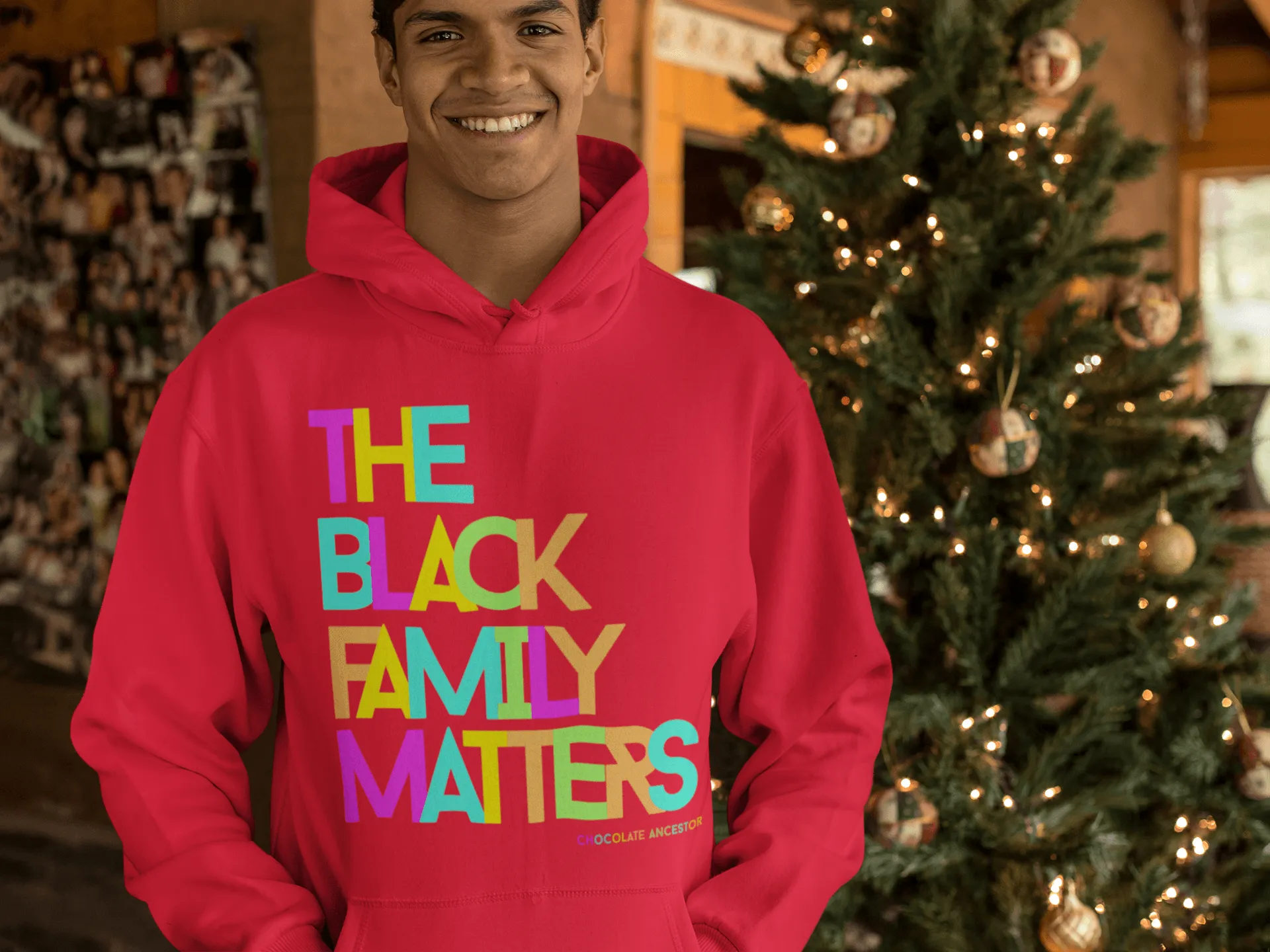 The Black Family Matters Unisex Hooded Sweatshirt
