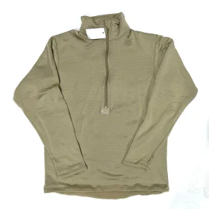 US Military Thermal Half Zip Tops GI By PolarTec